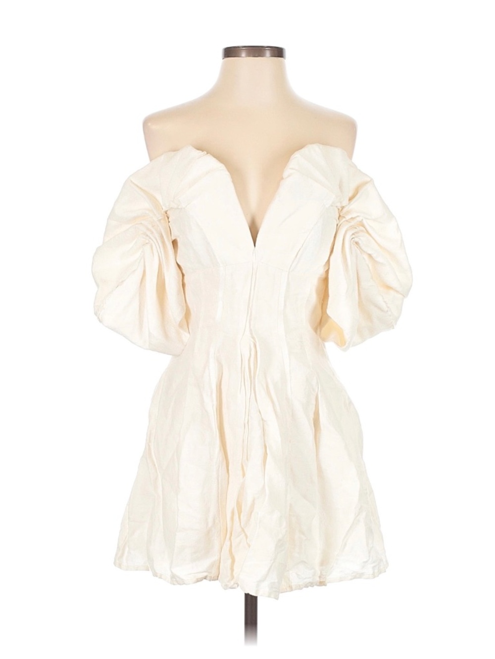 Cult Gaia Muna Cream Dress size 6